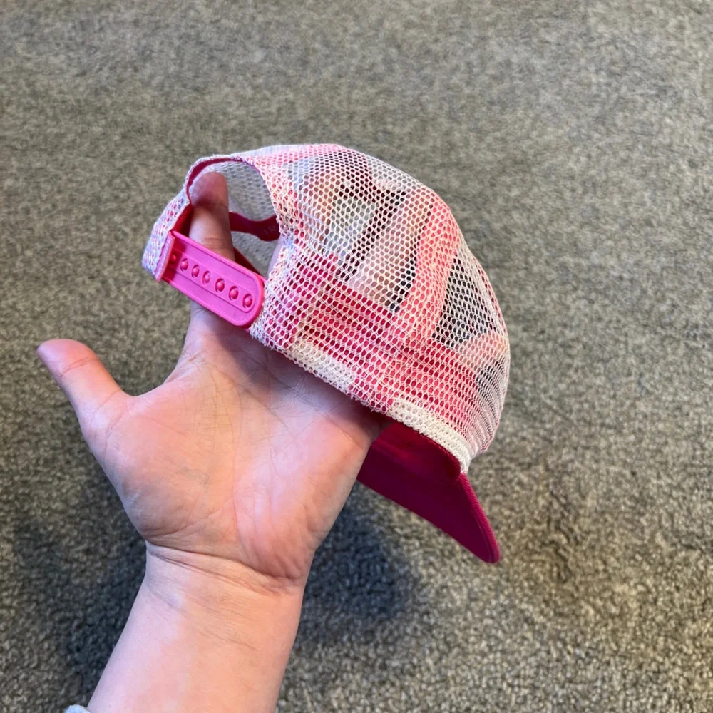Brimmz hat toddler boy hot pink cap snapback streetwear logo skater biker grunge